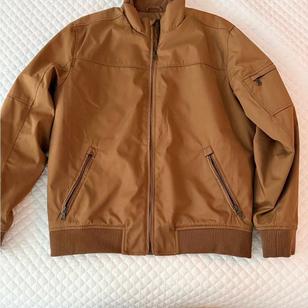 NEW Men's Brown Bomber Jacket - Banana Republic